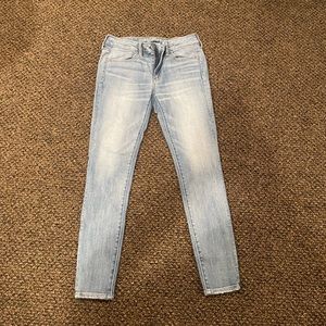 AMERICAN EAGLE LIGHT WASH JEGGINGS 8R